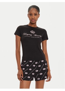 Juicy Couture Piżama Binky & Buzz JCLPJ224511 Czarny Relaxed Fit ze sklepu MODIVO w kategorii Piżamy damskie - zdjęcie 182722228