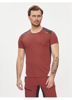 CMP Koszulka techniczna 33N6687 Brązowy Regular Fit ze sklepu MODIVO w kategorii T-shirty męskie - zdjęcie 182722238