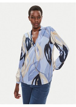 Tamaris Apparel Bluzka Cisna TAW0754 Niebieski Relaxed Fit ze sklepu MODIVO w kategorii Bluzki damskie - zdjęcie 182722287