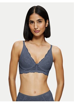 Triumph Biustonosz bezfiszbinowy Amourette Charm 10214451 Niebieski ze sklepu MODIVO w kategorii Biustonosze - zdjęcie 182722295
