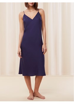 Triumph Koszula nocna Silky Sensuality 10216557 Granatowy Regular Fit ze sklepu MODIVO w kategorii Koszule nocne - zdjęcie 182722335