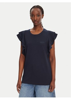 Liu Jo Bluzka TA5178 J5904 Granatowy Regular Fit - id: 0000304989155 - marki Liu Jo - 182722349 Liu Jo Bluzka TA5178 J5904 Granatowy Regular Fit ze sklepu MODIVO w kategorii Bluzki damskie - zdjęcie 182722349