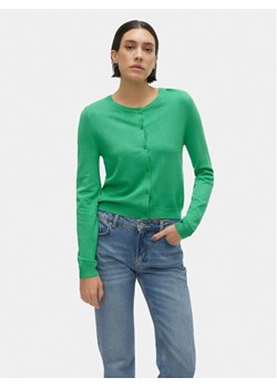 Vero Moda Kardigan Glory 10300340 Zielony Regular Fit ze sklepu MODIVO w kategorii Swetry damskie - zdjęcie 182722435