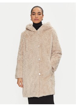 Joseph Ribkoff Futro 243903 Beżowy Loose Fit ze sklepu MODIVO w kategorii Futra damskie - zdjęcie 182722436