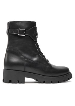 TWINSET Trapery Anfibio 242GCJ S Czarny ze sklepu MODIVO w kategorii Workery damskie - zdjęcie 182722468