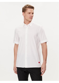 Hugo Koszula Ebor 50475668 Biały Relaxed Fit ze sklepu MODIVO w kategorii Koszule męskie - zdjęcie 182722486