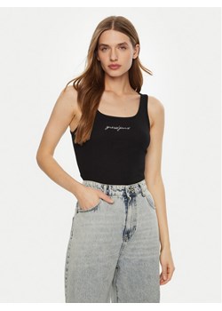 Guess Top W5RP48 KA0H1 Czarny Regular Fit ze sklepu MODIVO w kategorii Bluzki damskie - zdjęcie 182722549