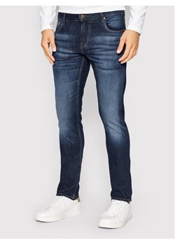 Guess Jeansy Miami M2YAN1 D4Q41 Granatowy Skinny Fit ze sklepu MODIVO w kategorii Jeansy męskie - zdjęcie 182722565