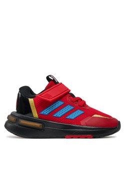 adidas Sneakersy Marvel's Iron Man Racer Kids IG3559 Czerwony ze sklepu MODIVO w kategorii Buty sportowe dziecięce - zdjęcie 182722597