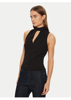 Guess Bluzka W5RP05 KCBO2 Czarny Regular Fit ze sklepu MODIVO w kategorii Bluzki damskie - zdjęcie 182722635