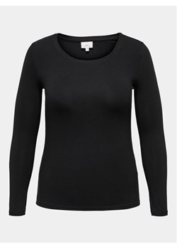 ONLY Carmakoma Bluzka 15168592 Czarny Regular Fit ze sklepu MODIVO w kategorii Bluzki damskie - zdjęcie 182722748