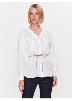 Peserico Koszula S06113T00A Biały Regular Fit ze sklepu MODIVO w kategorii Koszule damskie - zdjęcie 182722777