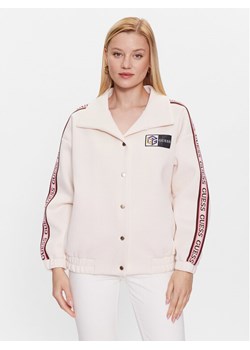 Guess Kurtka przejściowa Beulah V3YL01 KBSK0 Écru Regular Fit ze sklepu MODIVO w kategorii Kurtki damskie - zdjęcie 182723047
