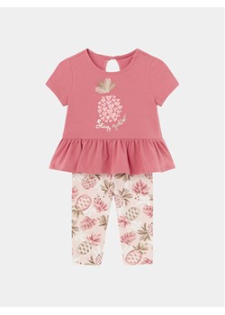 Mayoral Komplet t-shirt i legginsy 1734 Różowy Regular Fit ze sklepu MODIVO w kategorii Komplety niemowlęce - zdjęcie 182723088
