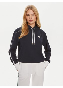 Guess Bluza V4GQ01 KBFB2 Granatowy Regular Fit ze sklepu MODIVO w kategorii Bluzy damskie - zdjęcie 182723117