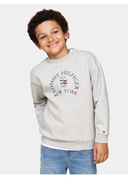 Tommy Hilfiger Bluza Nautical KB0KB09192 Szary Regular Fit ze sklepu MODIVO w kategorii Bluzy chłopięce - zdjęcie 182723188