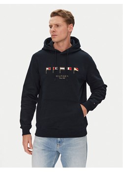 Tommy Hilfiger Bluza Multi Flags MW0MW38666 Granatowy Regular Fit ze sklepu MODIVO w kategorii Bluzy męskie - zdjęcie 182723197