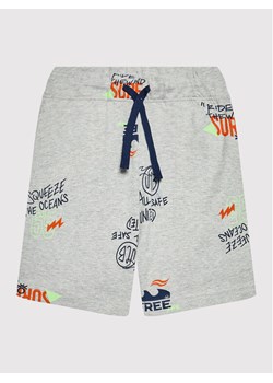 United Colors Of Benetton Szorty sportowe 3OR4C900P Szary Regular Fit ze sklepu MODIVO w kategorii Spodenki chłopięce - zdjęcie 182723308