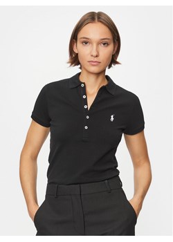 Polo Ralph Lauren Polo 211870245005 Czarny Slim Fit ze sklepu MODIVO w kategorii Bluzki damskie - zdjęcie 182723337