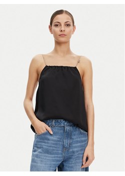 HUGO Top Cebena 50536436 Czarny Regular Fit ze sklepu MODIVO w kategorii Bluzki damskie - zdjęcie 182723378