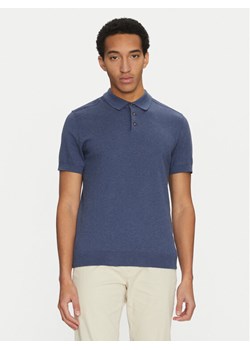 Selected Homme Polo 16092437 Granatowy Regular Fit ze sklepu MODIVO w kategorii T-shirty męskie - zdjęcie 182723416