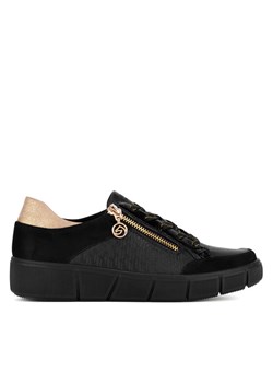 Remonte Sneakersy D1T00-03 Czarny ze sklepu MODIVO w kategorii Buty sportowe damskie - zdjęcie 182723449