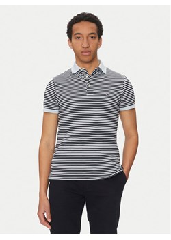 Tommy Hilfiger Polo 1985 MW0MW17771 Granatowy Slim Fit ze sklepu MODIVO w kategorii T-shirty męskie - zdjęcie 182723485