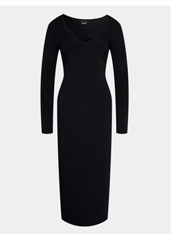 Gina Tricot Sukienka codzienna 20038 Czarny Regular Fit ze sklepu MODIVO w kategorii Sukienki - zdjęcie 182723496