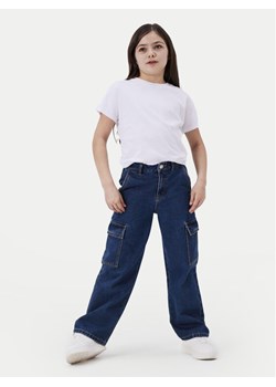 NAME IT Jeansy 13220709 Granatowy Wide Leg ze sklepu MODIVO w kategorii Spodnie dziewczęce - zdjęcie 182723508