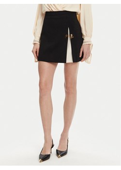 Elisabetta Franchi Spódnica mini GO-079-51E2 Czarny Regular Fit ze sklepu MODIVO w kategorii Spódnice - zdjęcie 182723569
