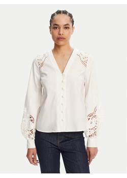 TWINSET Koszula 251TT2333 Écru Regular Fit ze sklepu MODIVO w kategorii Koszule damskie - zdjęcie 182723599