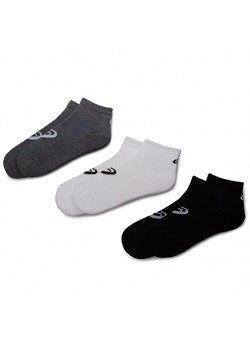 Asics Zestaw 3 par niskich skarpet unisex 3PPK Quarter Sock 155205 Szary ze sklepu MODIVO w kategorii Skarpetki damskie - zdjęcie 182723606