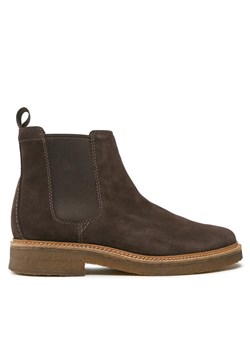Clarks Sztyblety Clarkdale Easy 261735367 Brązowy ze sklepu MODIVO w kategorii Buty zimowe męskie - zdjęcie 182723637