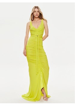 Elisabetta Franchi Sukienka wieczorowa AB-590-42E2-V780 Zielony Slim Fit ze sklepu MODIVO w kategorii Sukienki - zdjęcie 182723715