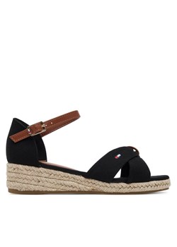 Tommy Hilfiger Espadryle T3A7-33801-0048 M Czarny ze sklepu MODIVO w kategorii Sandały dziecięce - zdjęcie 182723725