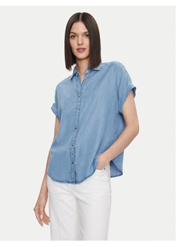 United Colors Of Benetton Koszula 5KHNDQ07Y Niebieski Regular Fit ze sklepu MODIVO w kategorii Koszule damskie - zdjęcie 182723826