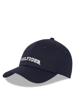 Tommy Hilfiger Czapka z daszkiem Hilfiger Prep Cap AW0AW16040 Granatowy ze sklepu MODIVO w kategorii Czapki z daszkiem damskie - zdjęcie 182723875