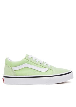 Vans Tenisówki Old Skool VN000CYVE2Y1 Zielony ze sklepu MODIVO w kategorii Trampki dziecięce - zdjęcie 182723995