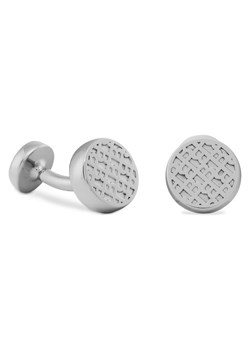 BOSS Spinki do mankietów B-Monogram4ro 50532326 Srebrny ze sklepu MODIVO w kategorii Spinki do mankietów - zdjęcie 182724039