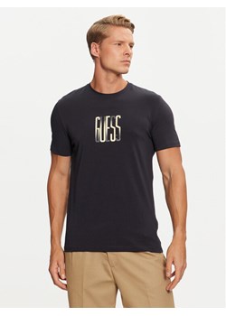 Guess T-Shirt M4BI33 J1314 Granatowy Slim Fit ze sklepu MODIVO w kategorii T-shirty męskie - zdjęcie 182724067