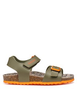 Geox Sandały J Ghita J028LB 0009F C0623 D Khaki ze sklepu MODIVO w kategorii Sandały dziecięce - zdjęcie 182724155