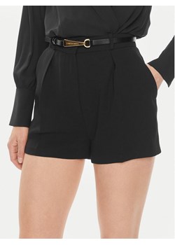 Elisabetta Franchi Szorty materiałowe SH-005-42E2-V350 Czarny Regular Fit ze sklepu MODIVO w kategorii Szorty - zdjęcie 182724226