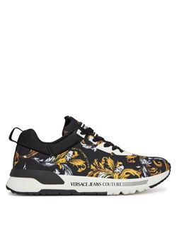 Versace Jeans Couture Sneakersy 78YA3SA1 Czarny ze sklepu MODIVO w kategorii Buty sportowe męskie - zdjęcie 182724246