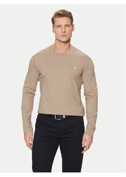 Marc O'Polo Longsleeve 520 2012 52210 Beżowy Regular Fit ze sklepu MODIVO w kategorii T-shirty męskie - zdjęcie 182724276