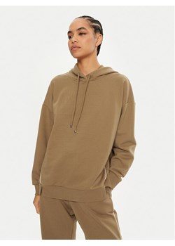 Max Mara Leisure Bluza Flipper 2426926038 Brązowy Regular Fit ze sklepu MODIVO w kategorii Bluzy damskie - zdjęcie 182724279