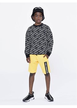 Karl Lagerfeld Kids Bluza Z25403 S Czarny Regular Fit ze sklepu MODIVO w kategorii Bluzy chłopięce - zdjęcie 182724287