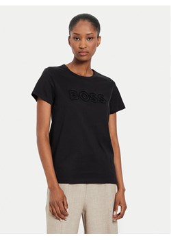Boss T-Shirt Eventsa 50522209 Czarny Regular Fit - id: 0000304313431 - marki BOSS HUGO BOSS - 182724329 Boss T-Shirt Eventsa 50522209 Czarny Regular Fit ze sklepu MODIVO w kategorii Bluzki damskie - zdjęcie 182724329