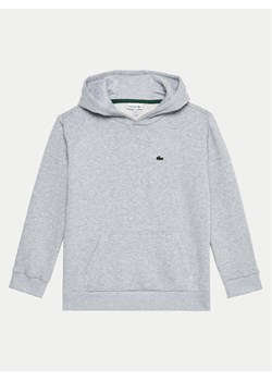Lacoste Bluza SJ5292 Szary Regular Fit ze sklepu MODIVO w kategorii Bluzy chłopięce - zdjęcie 182724337
