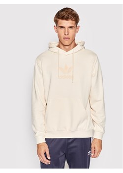adidas Bluza Trefoil Series Street HK2790 Beżowy Relaxed Fit ze sklepu MODIVO w kategorii Bluzy męskie - zdjęcie 182724767