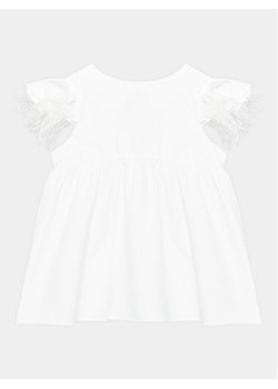 Jamiks Sukienka elegancka Arwena JLF055 Biały Regular Fit ze sklepu MODIVO w kategorii Ubranka do chrztu - zdjęcie 182724807